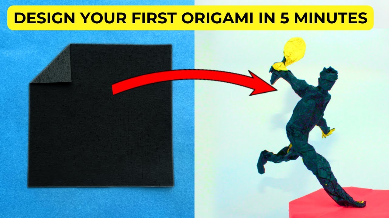 How to Design Origami as a Beginner | Entire Design Process Walkthrough