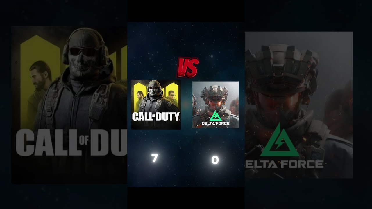 COD vs DELTA FORCE Mobile😤 #mobilegaming #codmobile #deltaforcemobile #cod #codm #deltaforcehawkops