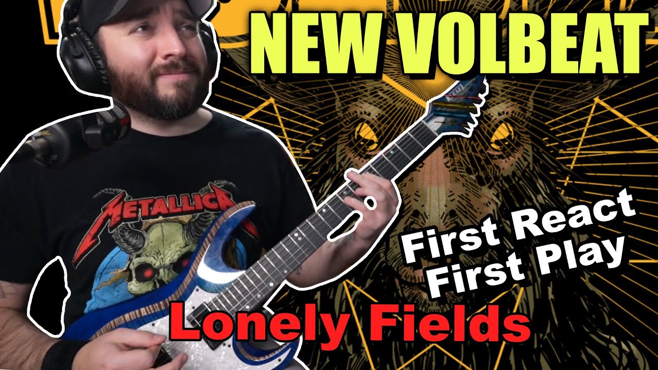 React/First Playthrough: Volbeat - Lonely Fields | Rocksmith Guitar Cover