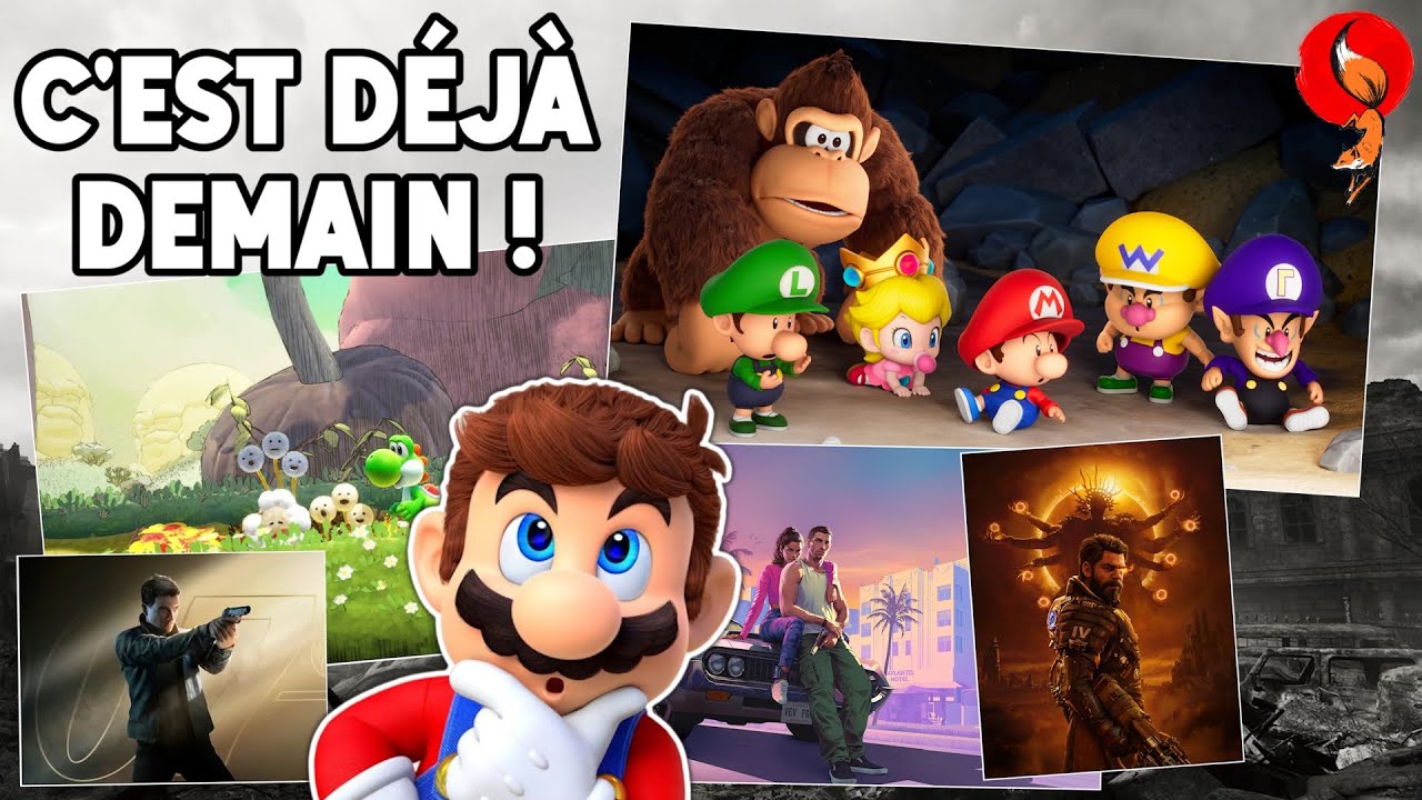 Quels sont les jeux vidéo que j'attends le plus de faire sur NINTENDO SWITCH 2 et PS5 en 2026 ?