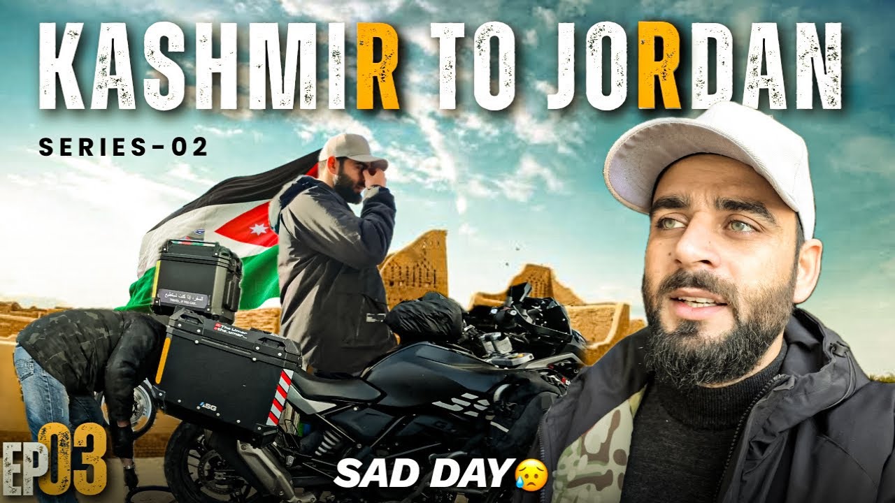 Reuniting With My Bike in Jordan Was Emotional 😢| International Bike Ride Series 2 | Ep-3 | The Umar