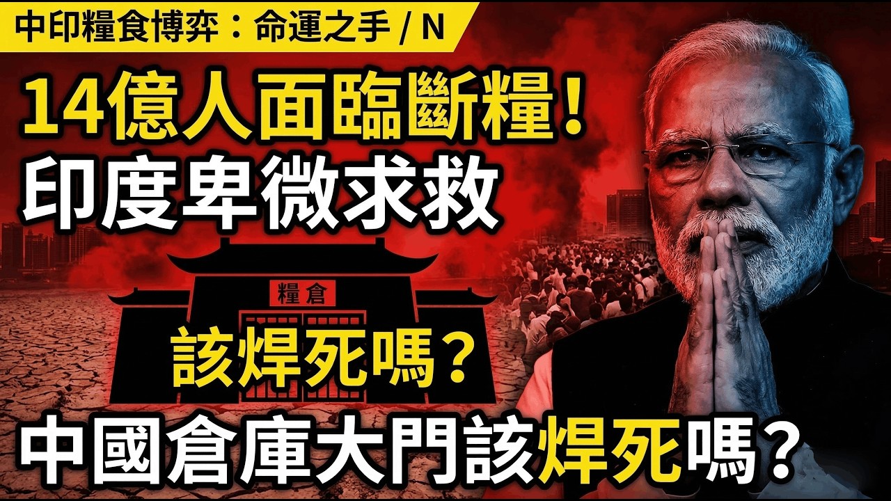 14億人面臨斷糧！印度卑微求救，中國倉庫的大門該焊死嗎？#地緣政治 #中印關係 #印度糧食危機 #地緣邏輯 #尿素出口