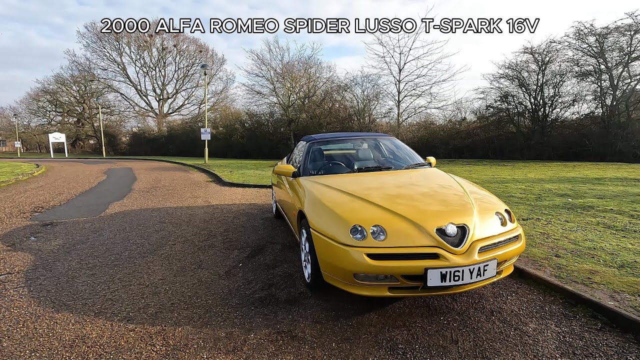 2000 ALFA ROMEO SPIDER LUSSO T-SPARK 16V