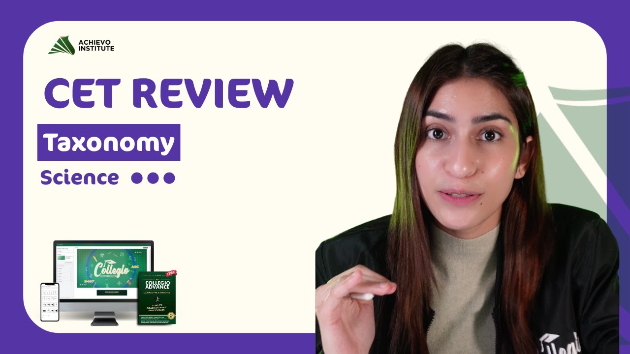 Taxonomy | Science Lesson for College Entrance Exams (UPCAT, ACET, DCAT, USTET, etc.)