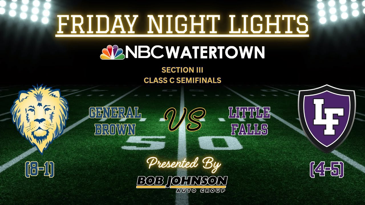 General Brown v Little Falls | NBC Watertown HS Football 2025