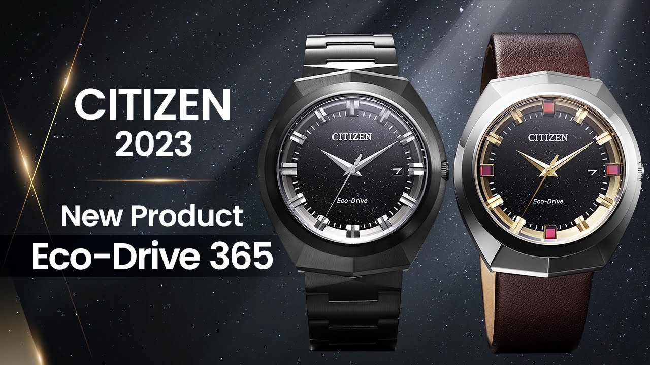 【CITIZEN Watch】Meet Eco-Drive 365, a watch with a new light-powered movement and next-level design