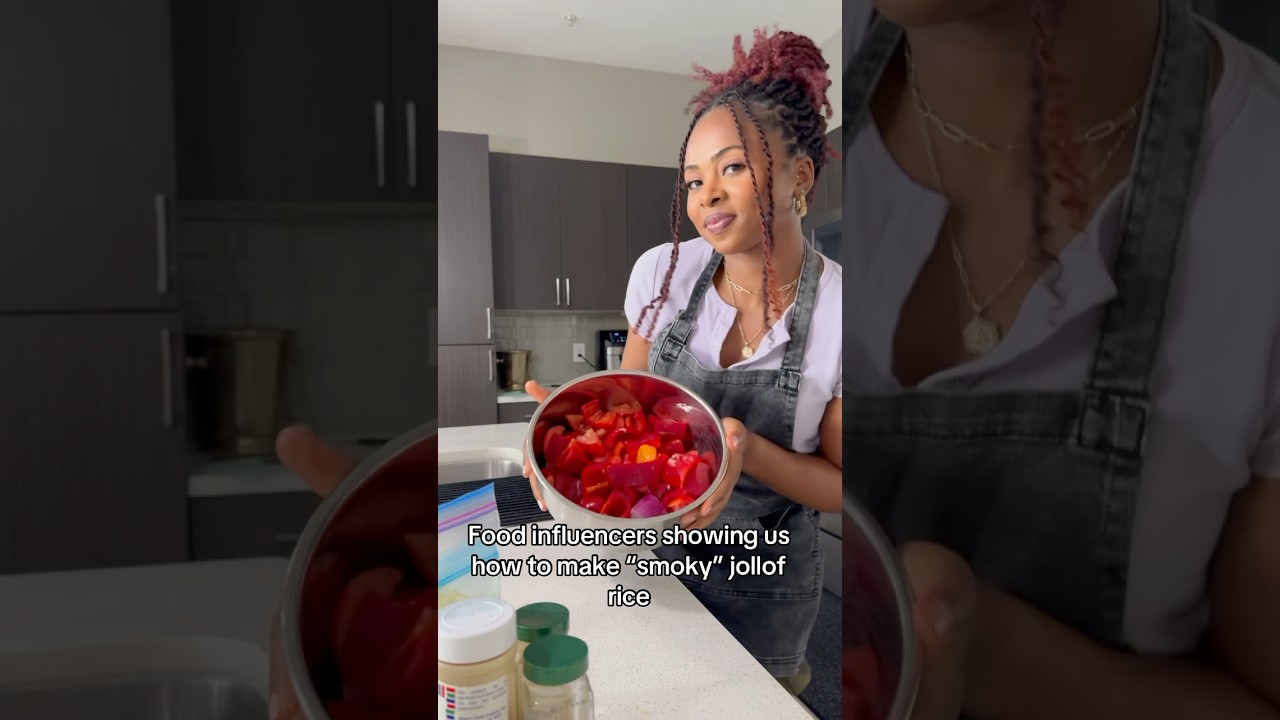 Попробуете? 🤭 #smokyjollof #jollofrecipe #liberianjollof #nigerianjollof #ghannajollof