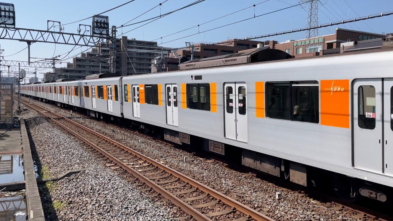 もしも東武スカイツリーラインが120km/hで走ったら 複々線区間高速通過集