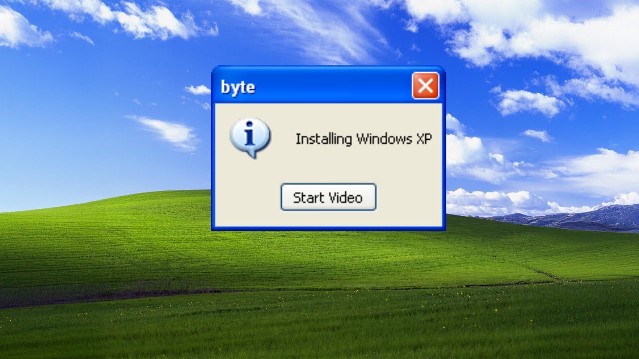 Installing Windows XP (in a vm)