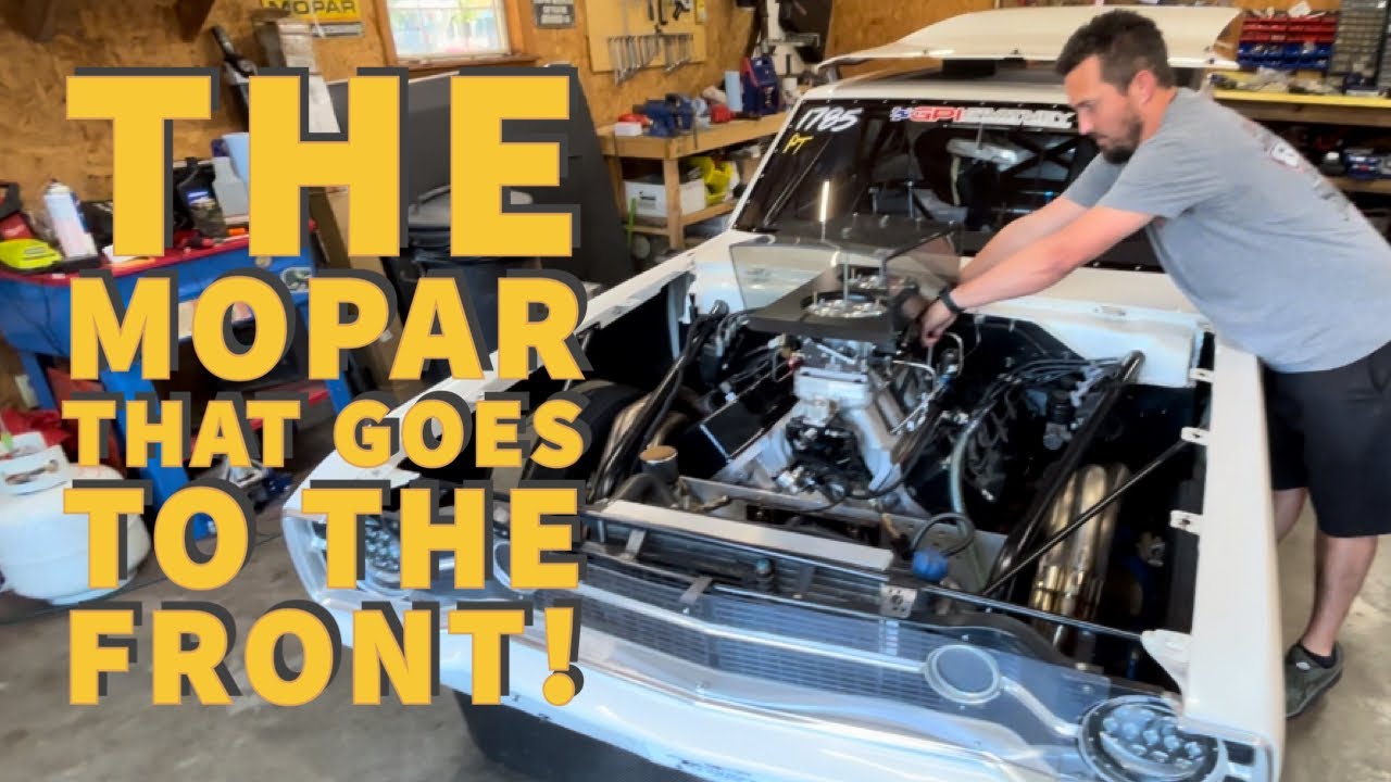 1,100 Horsepower Hemi Drag Car Walk Around and Cold Start #nonamenationals #mopar #engine