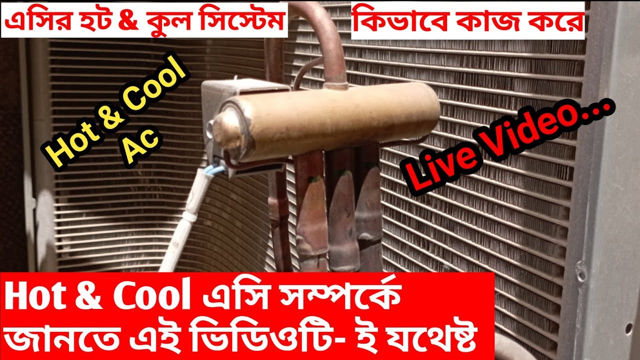 Hot & Cool এসি কিভাবে কাজ করে? রিভার্সিং ভাল্ব কি,এটি কিভাবে কাজ করে?