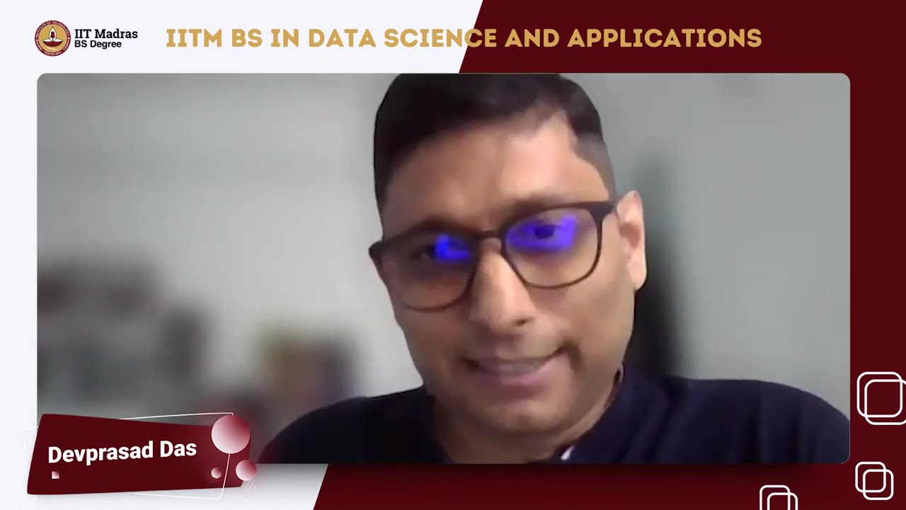 Devprasad Das, a 24-year expert, says his BS degree brought fresh industry insights