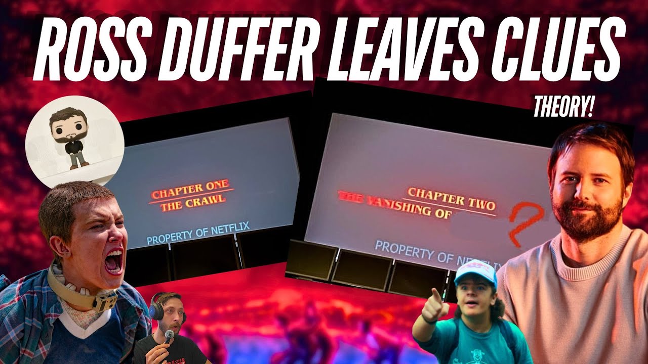 ROSS DUFFER LEAVES CLUES THEORY | Stranger Things 5