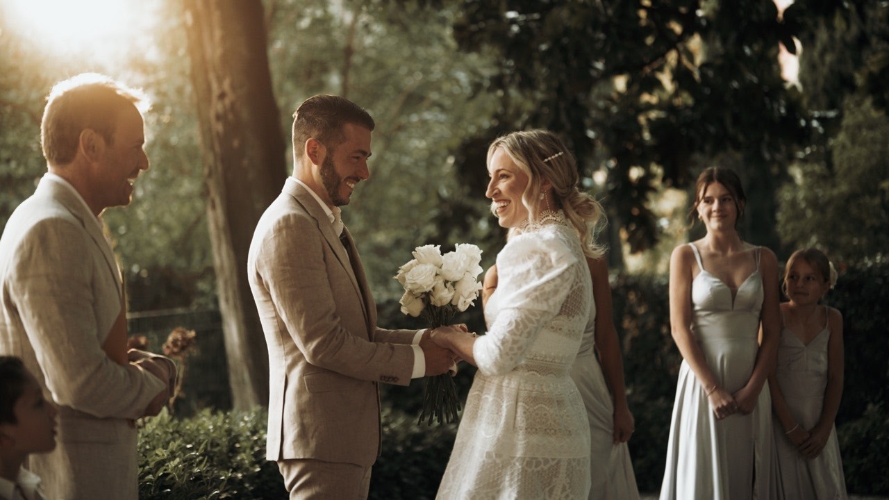 Pamela & Alexander | Sunset Wedding at Villa Passalacqua, Lake Como | Alessandro Galetti WeddingFilm