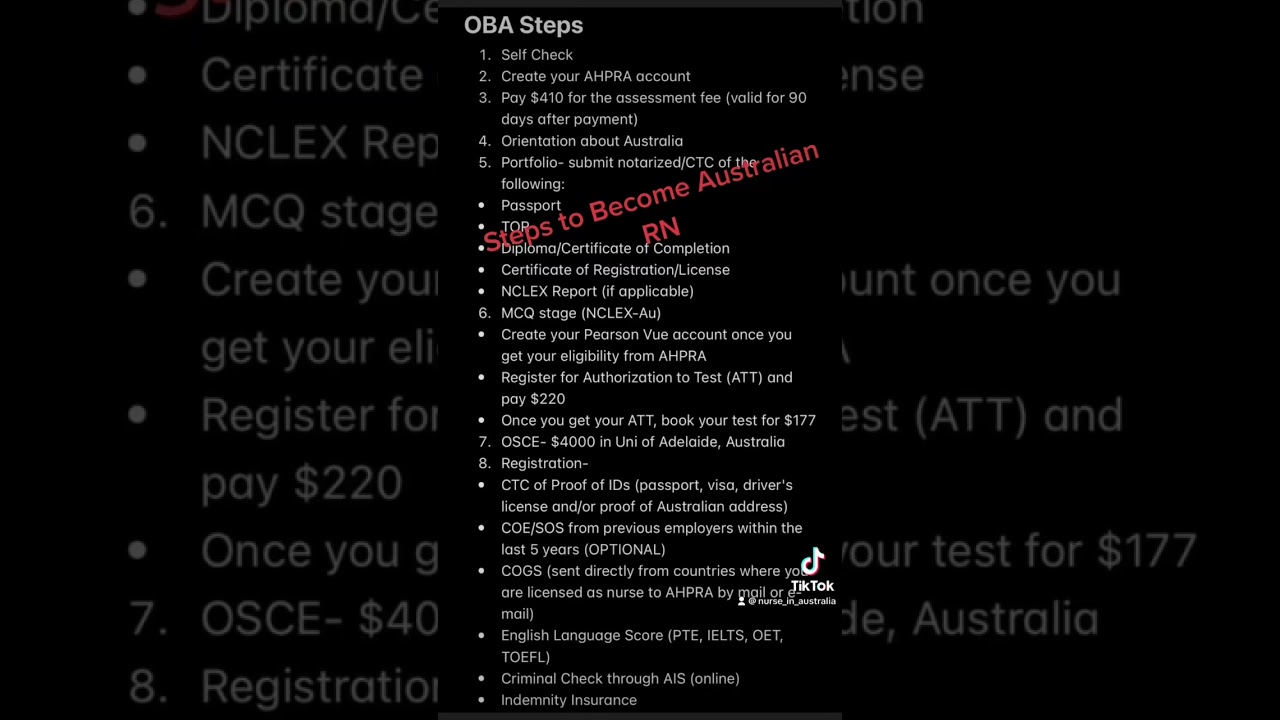 How to become a Registered Nurse in Australia #Indian_nurse