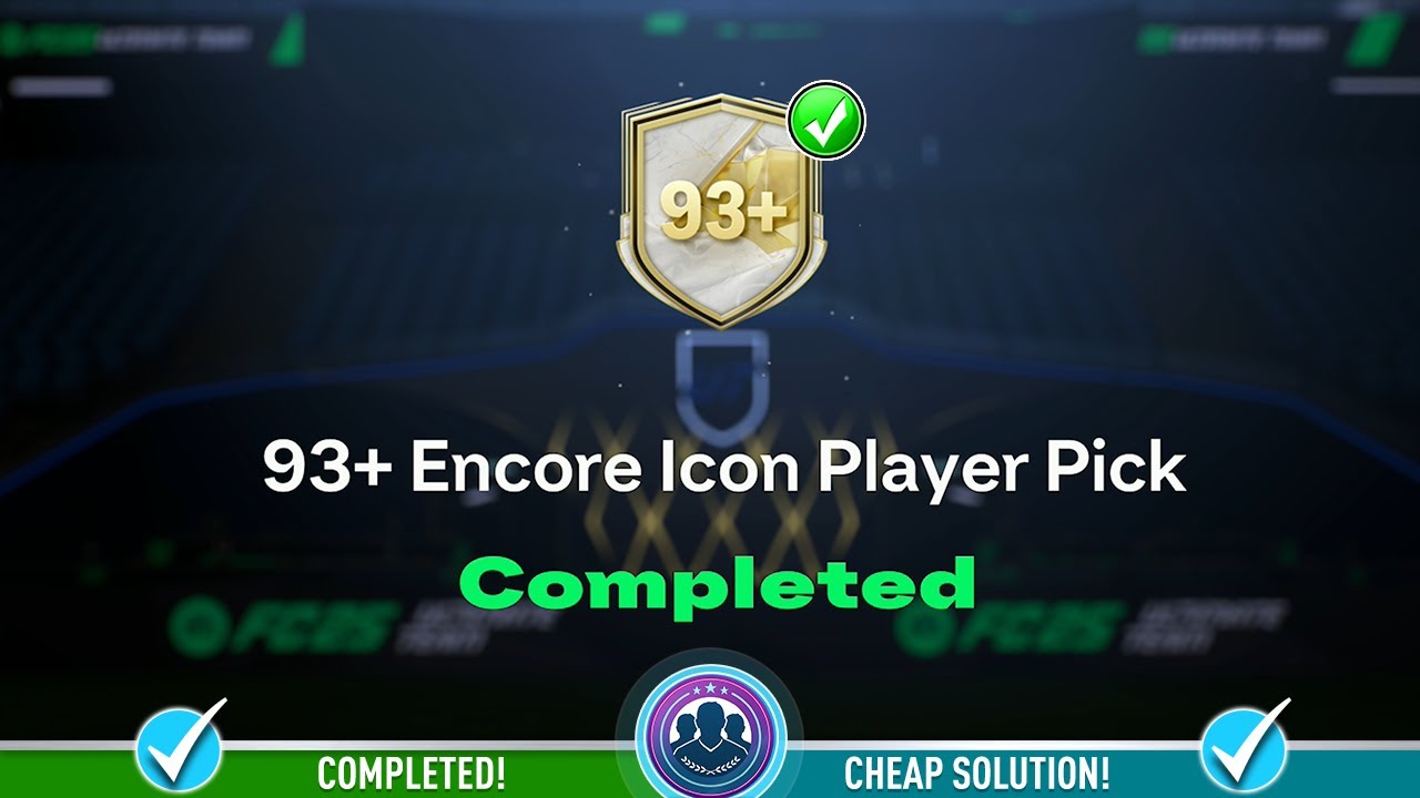 93+ Encore Icon Player Pick Opened! - Cheap Solution & SBC Tips - FC 25