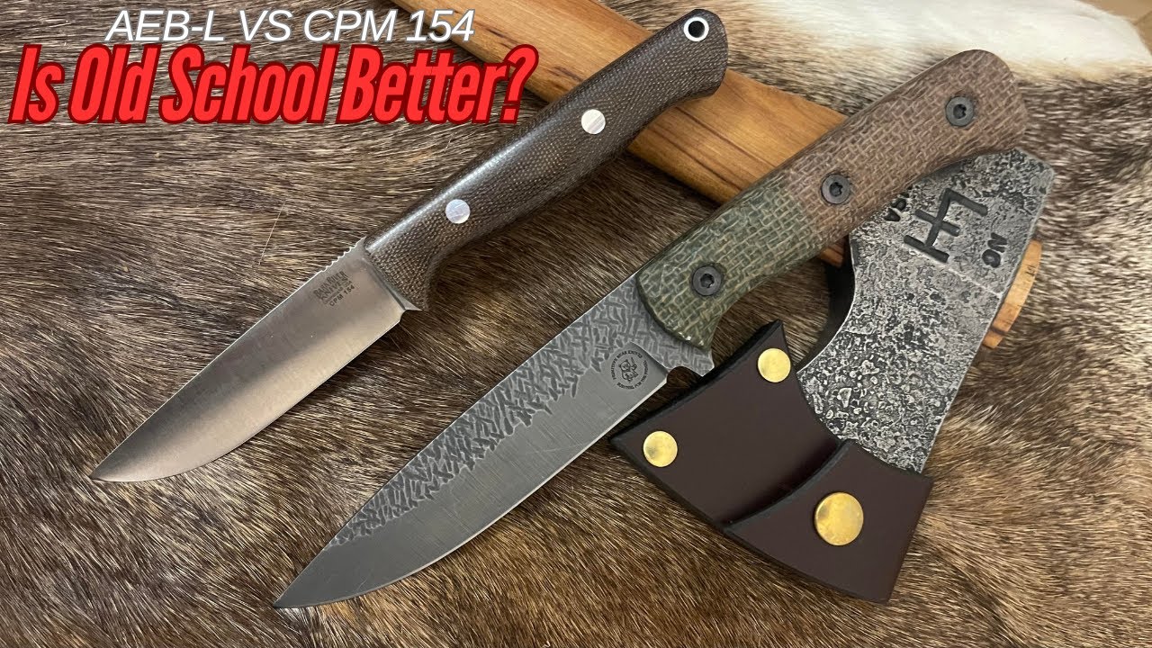 Steel Battle! AEB-L VS CPM 154 old school for the….