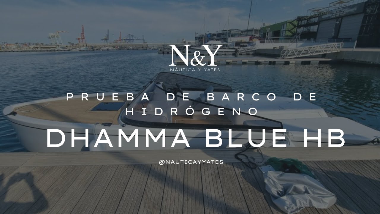 Dhamma Blue HB, embarcación propulsada por hidrógeno
