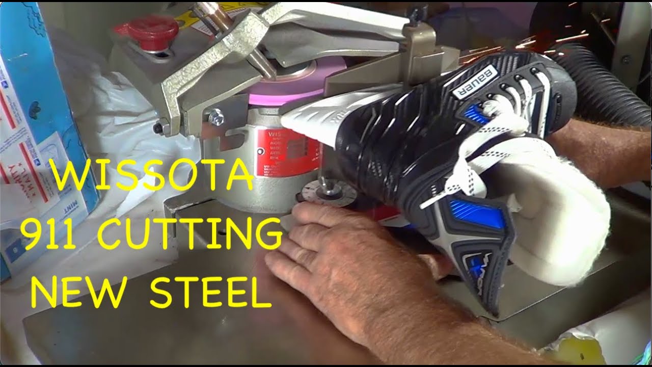 Wissota 911 Bauer Volt 1st skate Sharpening