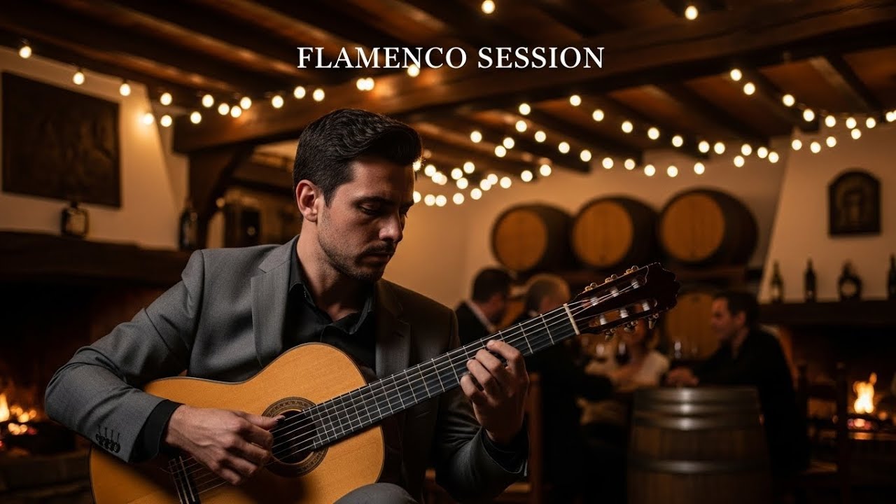 Gentle Flamenco Guitar Instrumental for Romantic Evenings