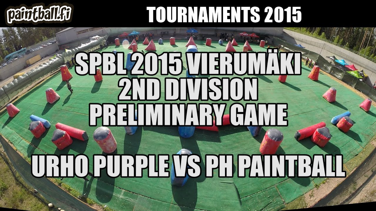 Urho Purple vs PH Paintball - SPBL2015 Vierum&auml;ki