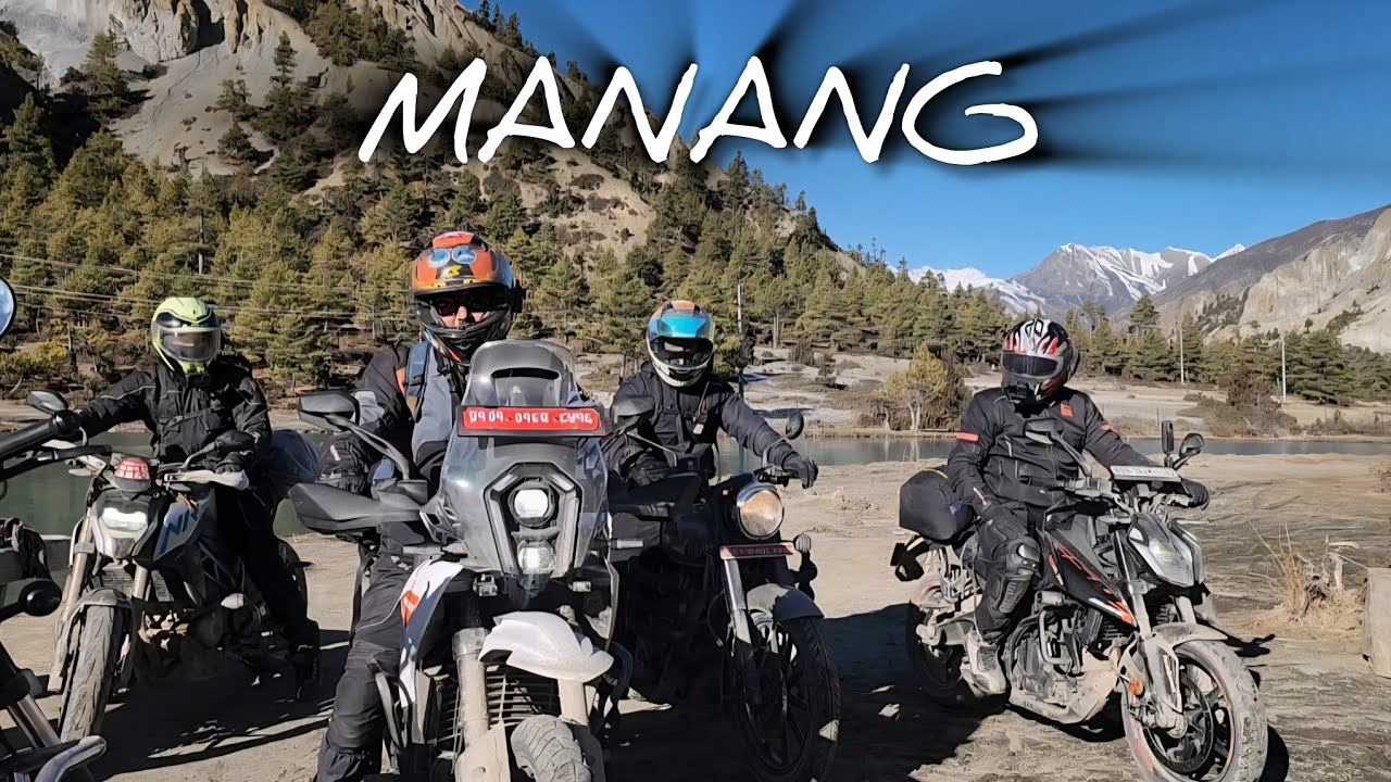 Kathmandu TO MANANG RIDE //  BABAL RAMAILO VAYO // Manang RIDE DAY -1