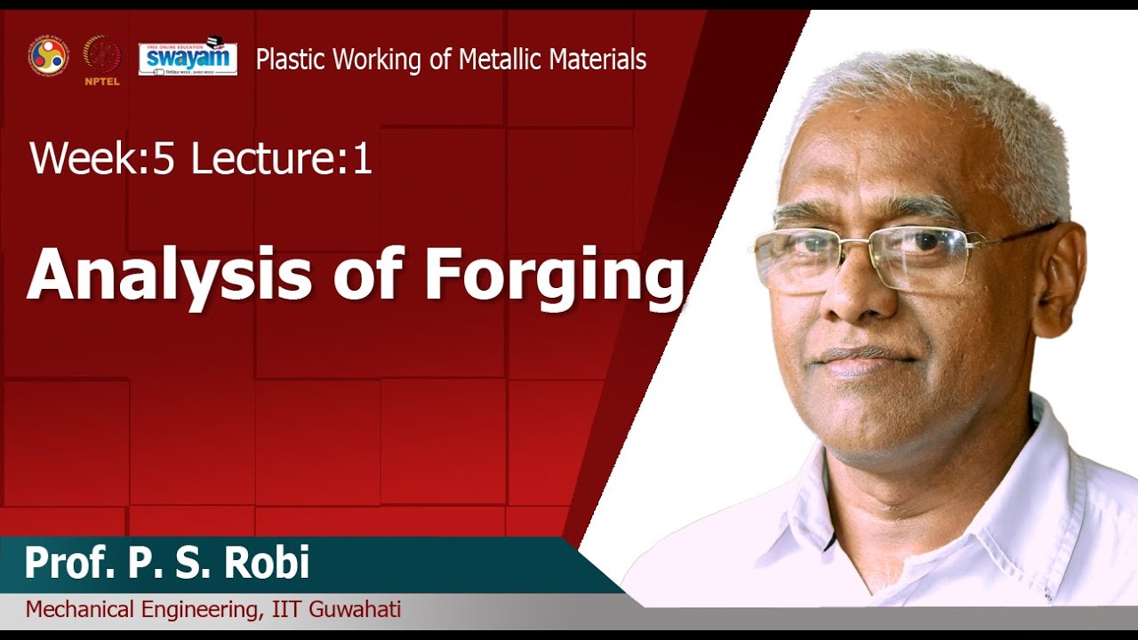 Lec 14: Analysis of Forging