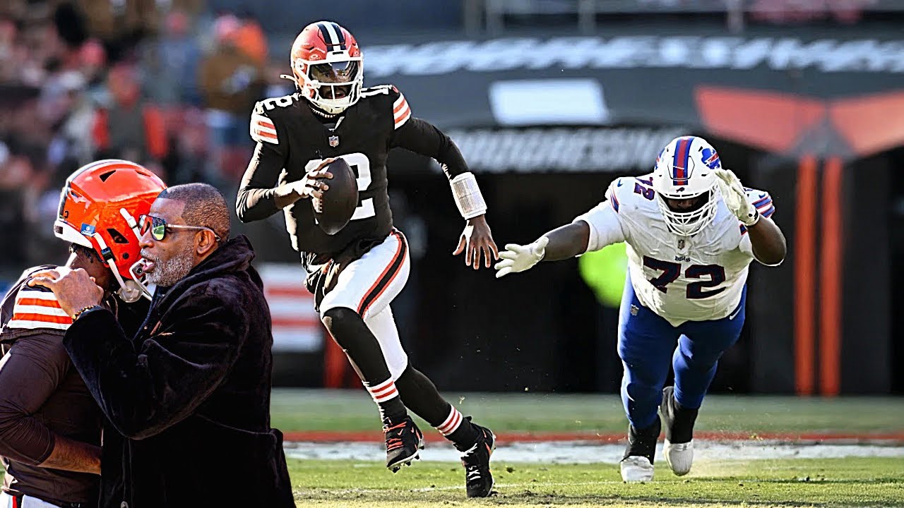 Coach Prime Shows Up in Cleveland: Browns Barely Lose to Bills 23-20