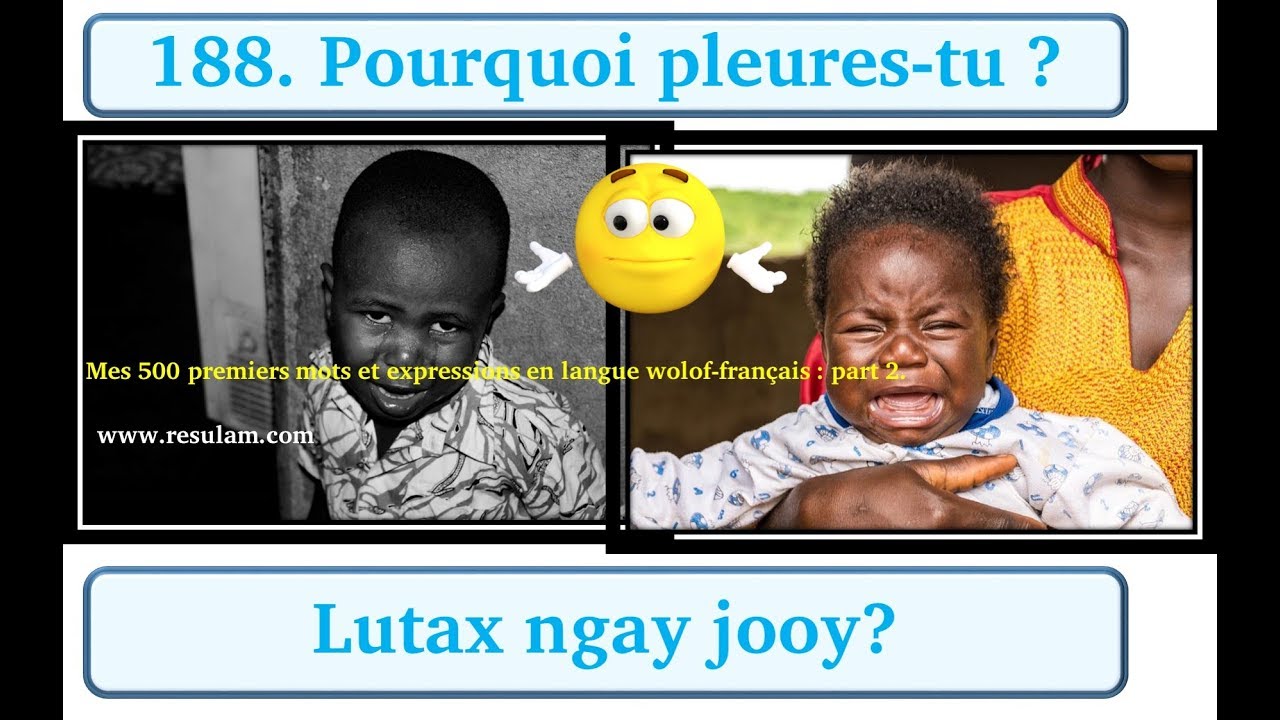 Mes 500 premiers mots et expressions en langue wolof-français : part 2/4