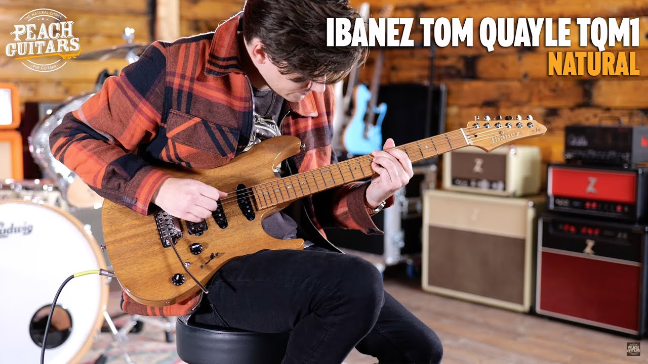 No Talking...Just Tones | Ibanez Signature Models | TQM1 - Tom Quayle - Natural