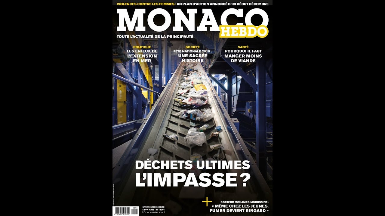 Sommaire vid&eacute;o Monaco Hebdo n&deg;1129