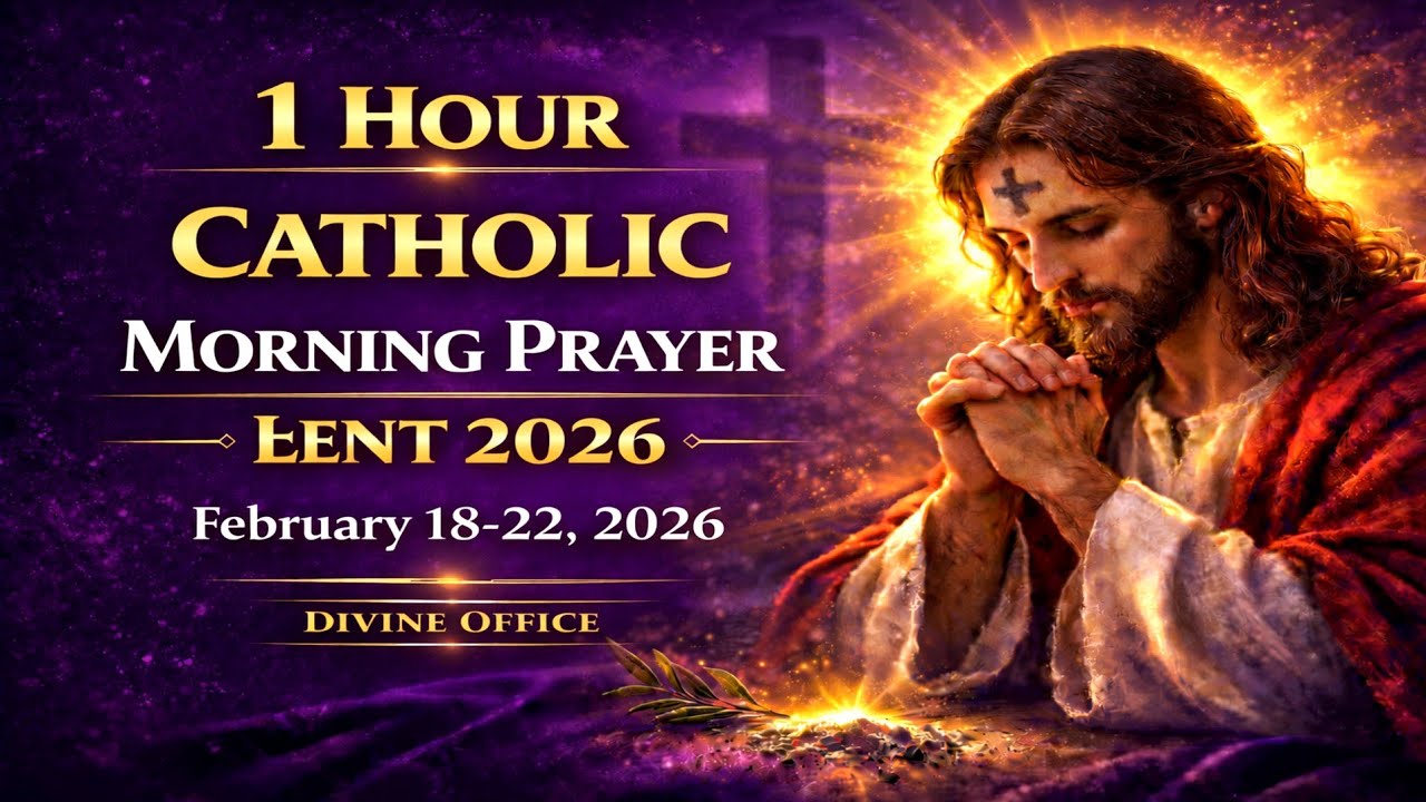 1 Hour Catholic Morning Prayer for Lent 2026 | Divine Office Lauds Compilation | Our Daily Orisons