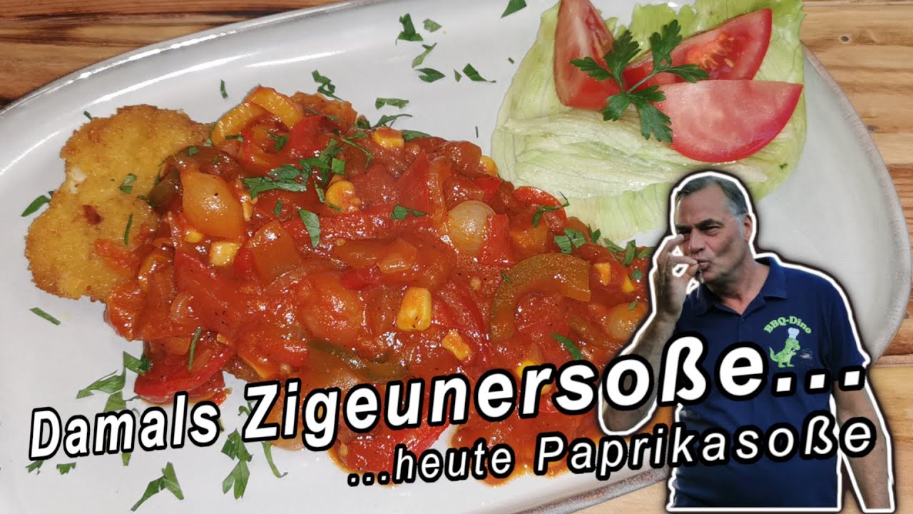 Damals Zigeunersoße....heute Paprikasoße, oder Balkansoße....oder....