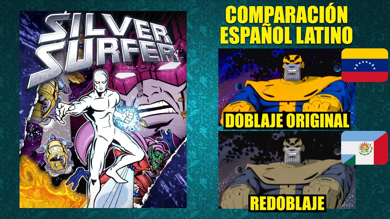 Silver Surfer [1998] | Comparación del Doblaje Latino Original y Redoblaje