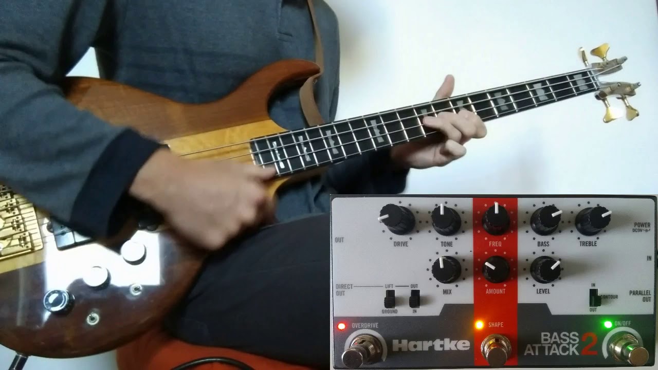 HARTKE BASS ATTACK 2 BASS DEMO