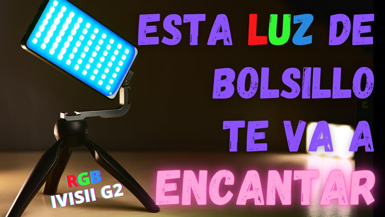 Esta luz de bolsillo te va a encantar | RGB IVISII G2