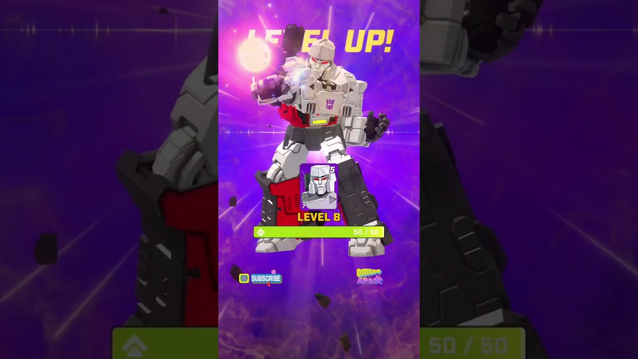 Upgrade Megatron to MAX level 🤩 - TRANSFORMERS: Tactical Arena