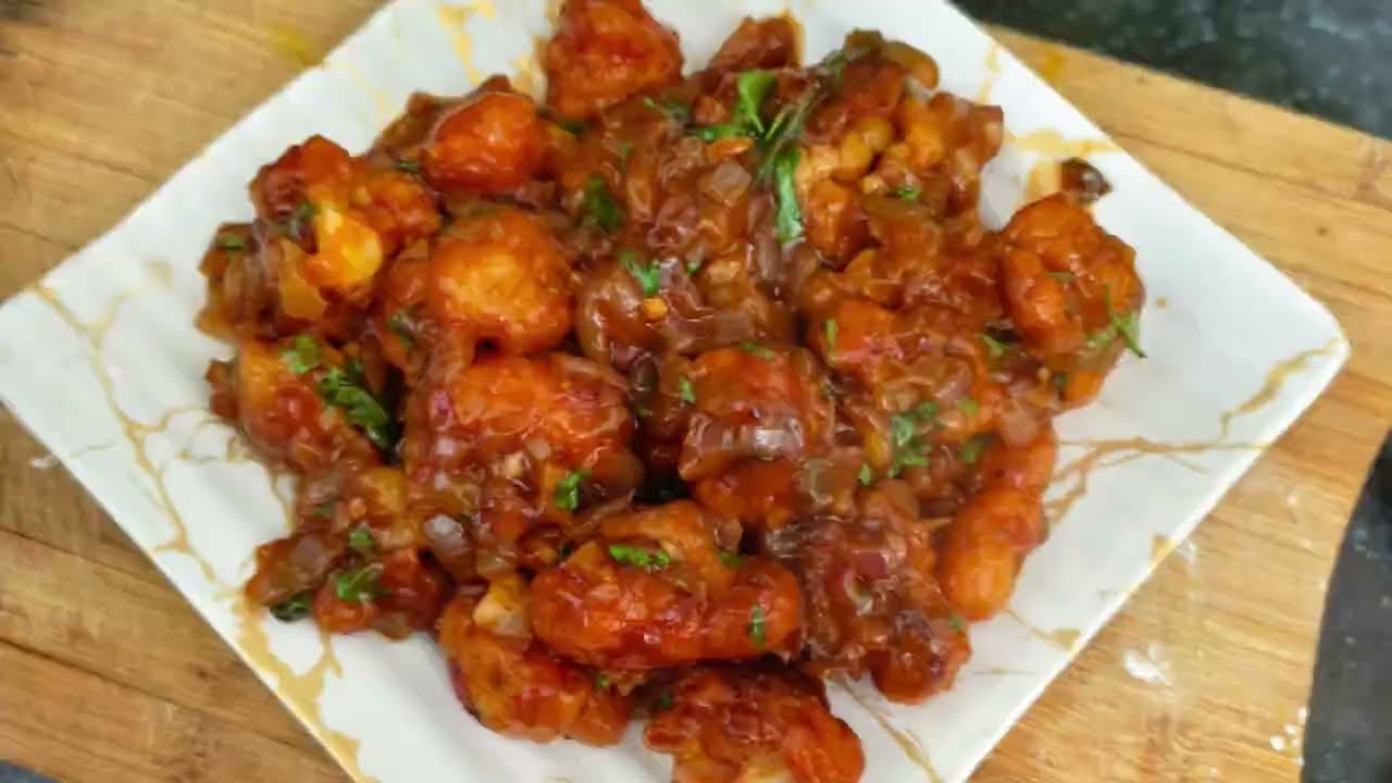 Dhaba style 😍 gobhi Manchurian 🥦 crispy bhi aur crunchy ek baar try jaroor karein 😋😋