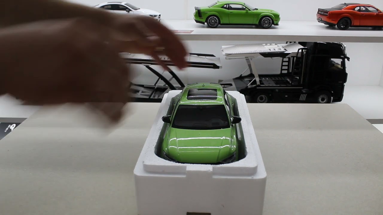 AUDI RS Q8-R 1/18 GTSpirit Unboxing diecast