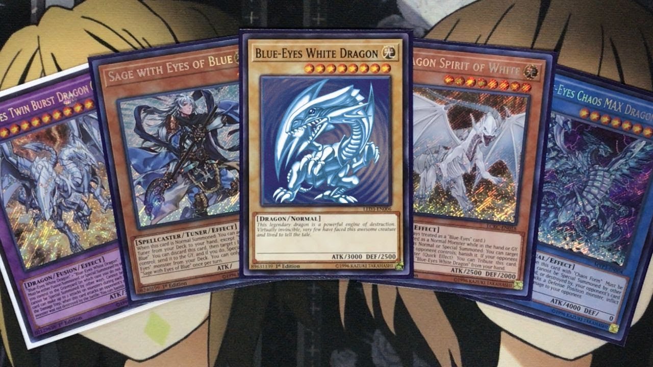 Обзор моей колоды «Синеглазый белый дракон» для Yu-Gi-Oh! на апрель 2020 года.
