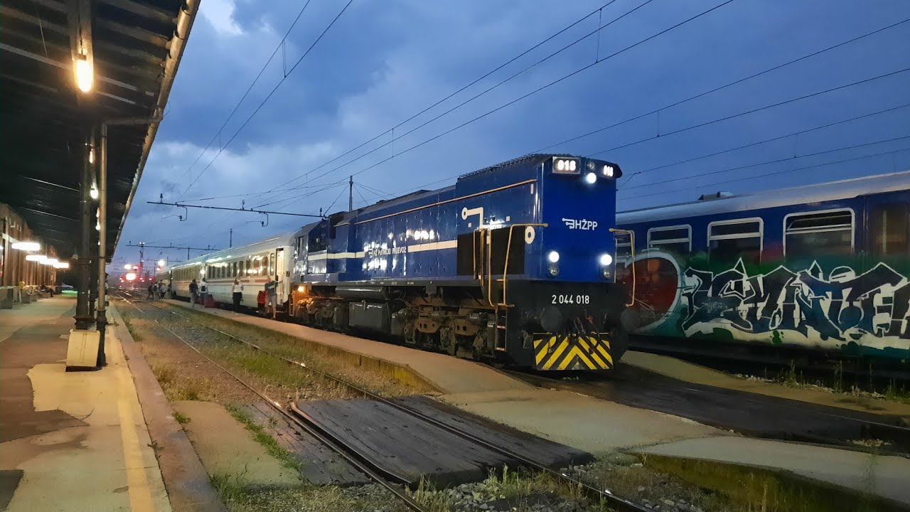 Trains in Croatia, July, 2021 // Vlakovi u Hrvatskoj, srpanj, 2021