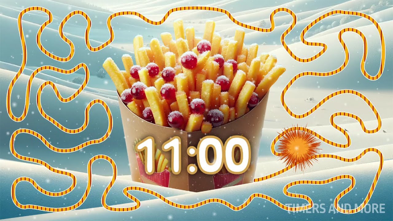 11 Minute French Fries 🍟 Timer Bomb 💣