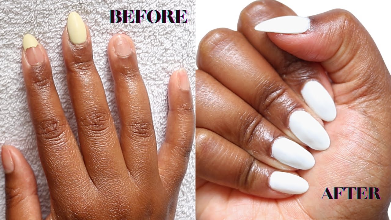 DIY GEL MANICURE AT HOME | INCLUDING LENGTH HACK