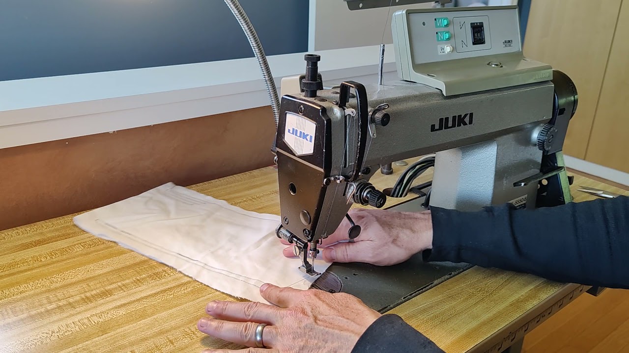Juki DDL-5550-6 SC-120 Straight Stitch Demo