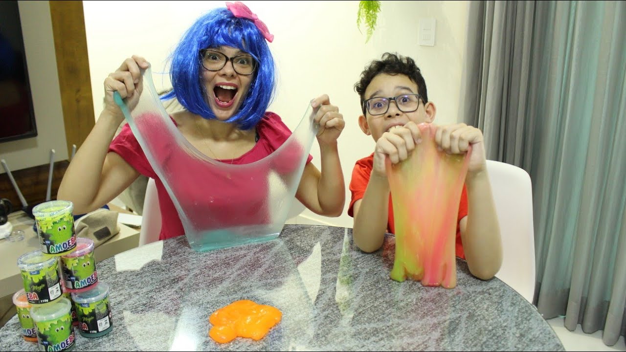 ESCOLINHA DO LUCAS COM A DIVERTIDA AMOEBA MAGIA!