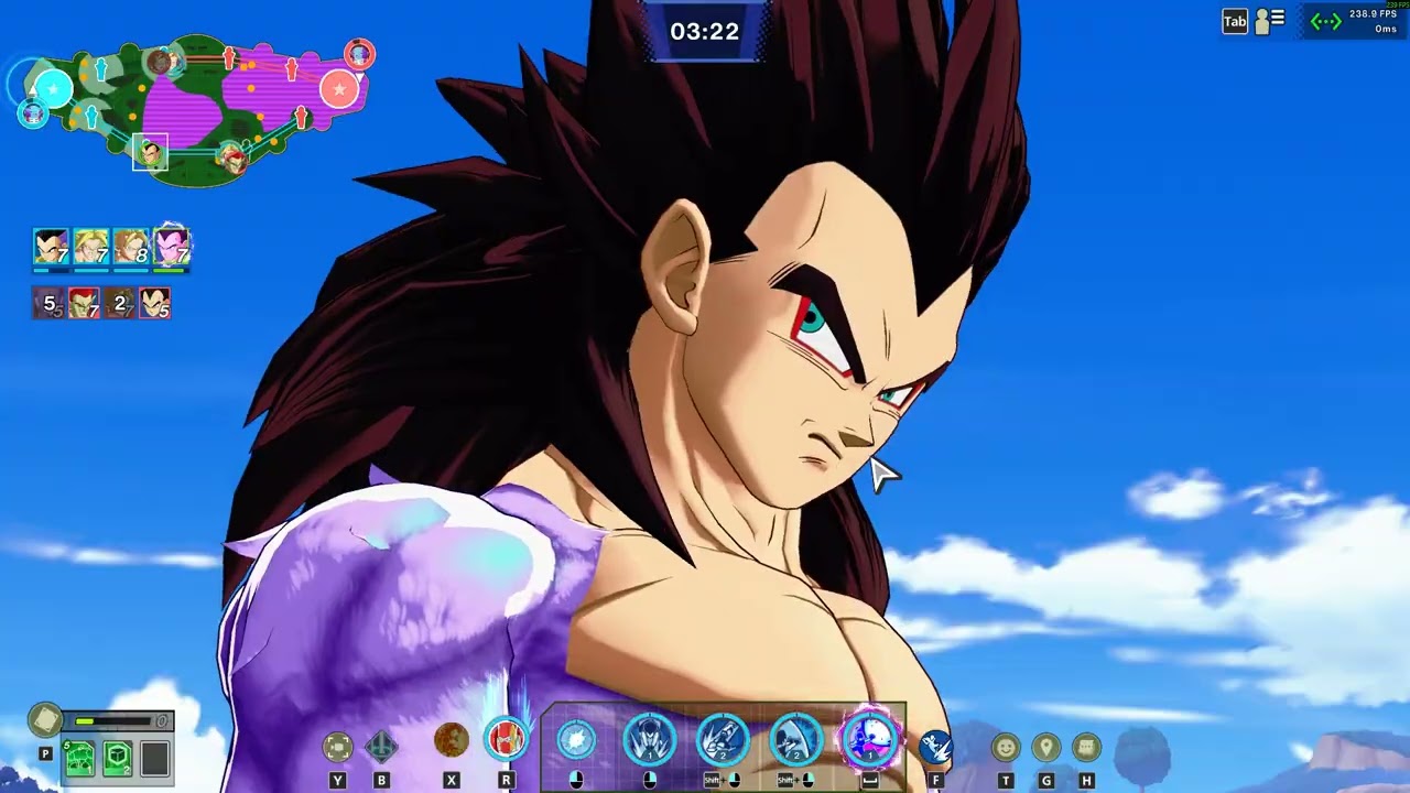 Dragon Ball Gekishin Squadra - Онлайн-матч 501