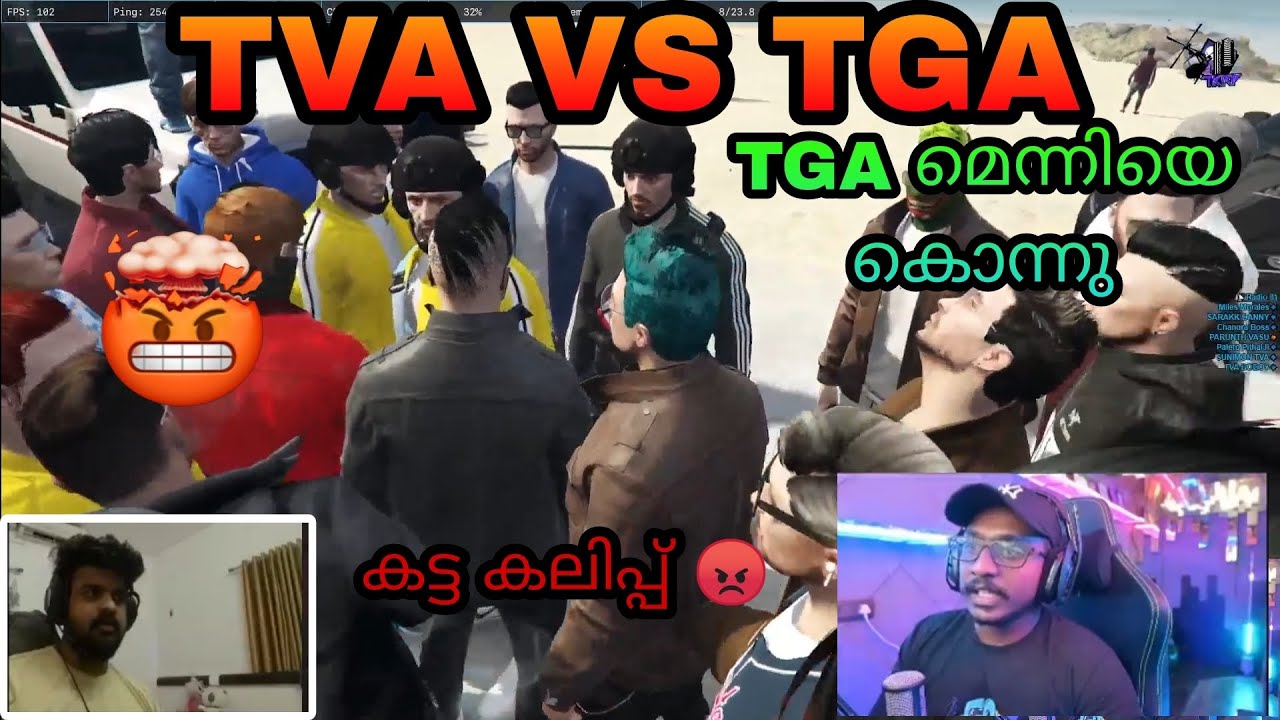 TVA VS TGA Gang war മെന്നിയെ കൊന്നു 😡💥 #tva #dreamergaming #eaglegaming #tkrp #gta5 #tga #war