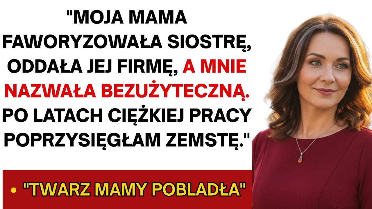 Moja mama woli siostrę, wyrzuca mnie z rodzinnego biznesu — potem karma do niej wraca...ostatecznie.