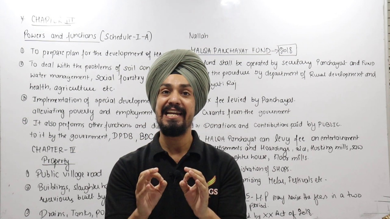 Lec-14- J&K Panchayati raj act,1989