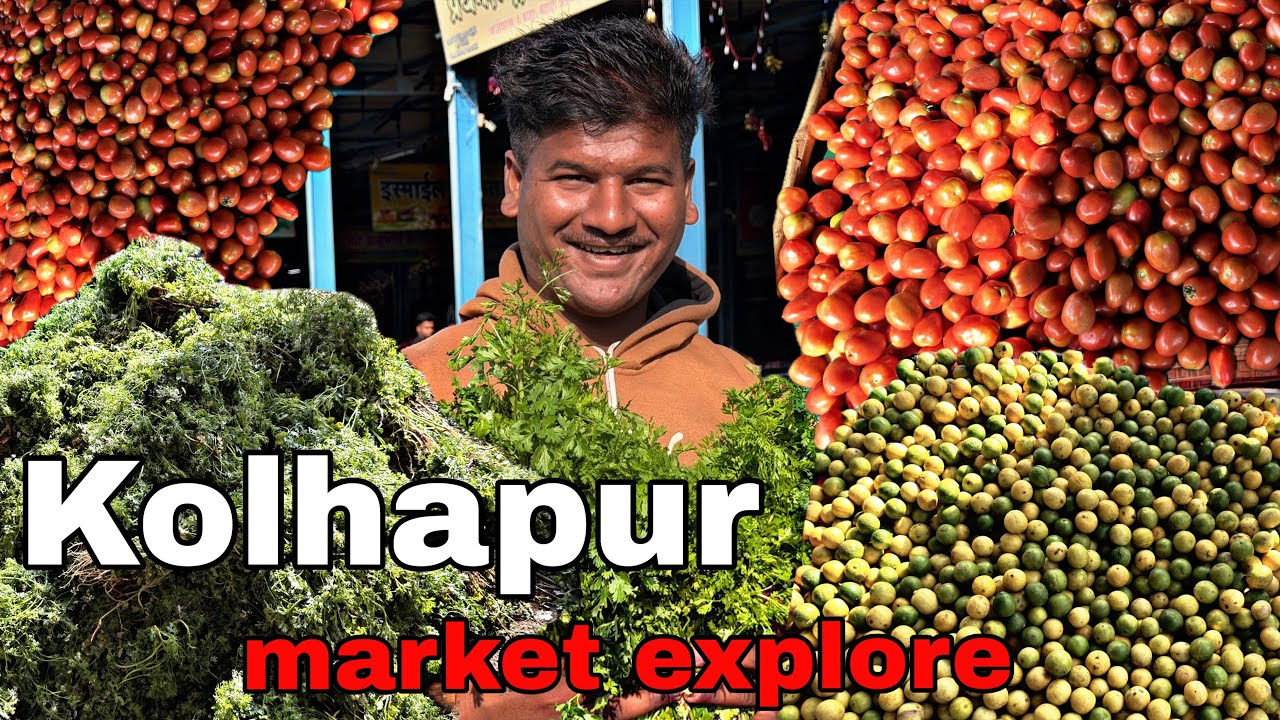 Kolhapur market explore 